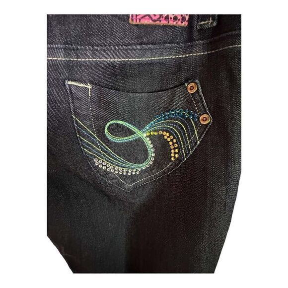 NWT AKA/MKS Dark Wash Skinny Leg Jeans - Size 27 - Picture 3 of 12